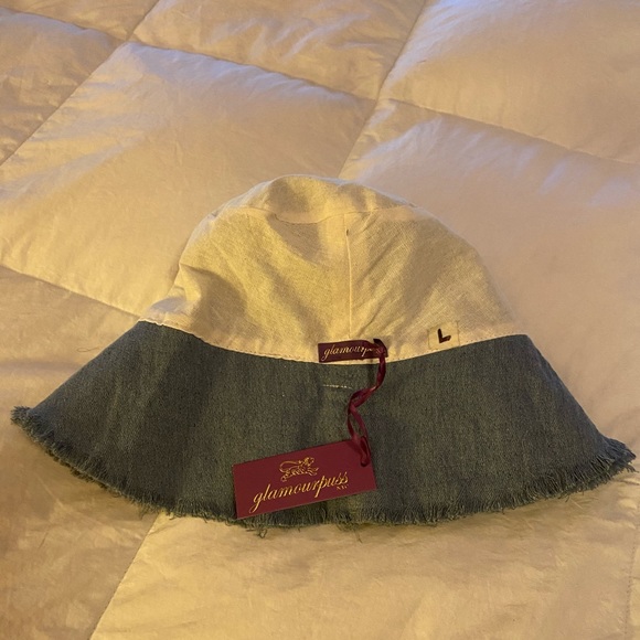 COPY - Glamourpuss denim bucket hat for rain or s… - Picture 7 of 10